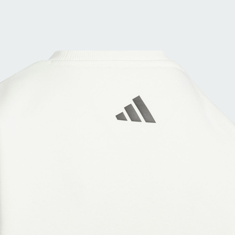 adidas阿迪达斯2025男大童JK WARM FL CREW针织无帽卫衣KB5097