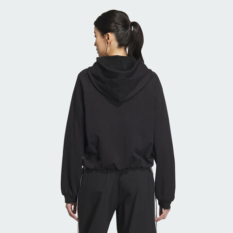 adidas阿迪达斯2025女子MS KN JKT针织连帽外套KC2662