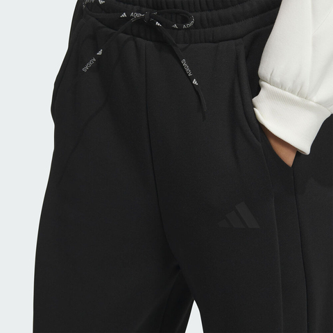 adidas阿迪达斯2025女子MS HEAT PNT针织长裤KC0040