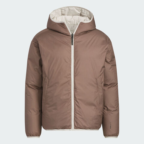 adidas阿迪达斯2025男子3S RVSB D JKT厚羽绒服-短KC2492