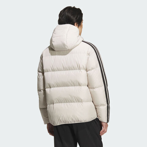 adidas阿迪达斯2025男子3S RVSB D JKT厚羽绒服-短KC2492