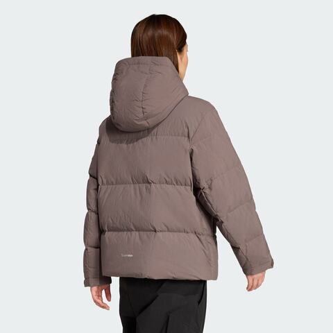 adidas阿迪达斯2025女子MT W CW GOOSE J厚羽绒服-短JV8725