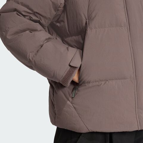 adidas阿迪达斯2025女子MT W CW GOOSE J厚羽绒服-短JV8725