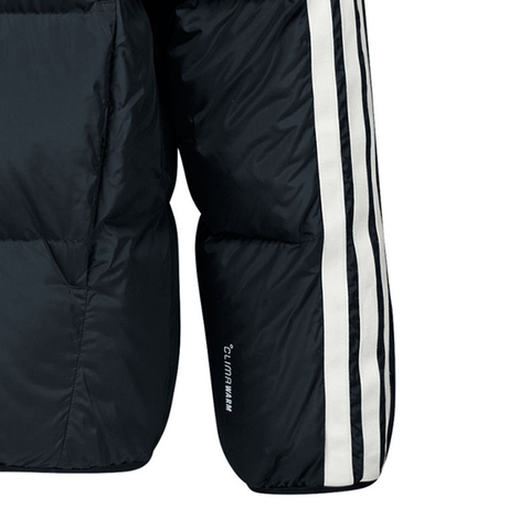 adidas阿迪达斯2025男子3S RVSB D JKT厚羽绒服-短KC2491