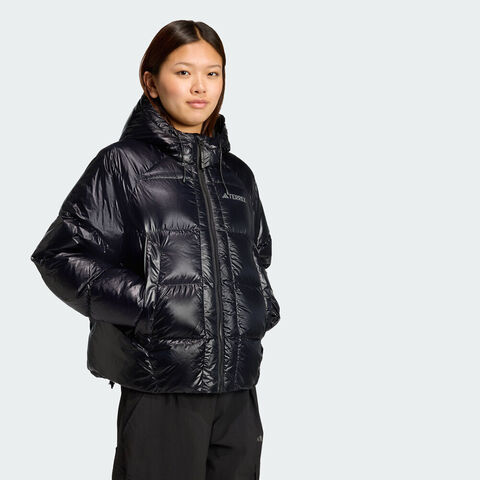 adidas阿迪达斯2025女子MT W CW GD JKT厚羽绒服-短JV6229