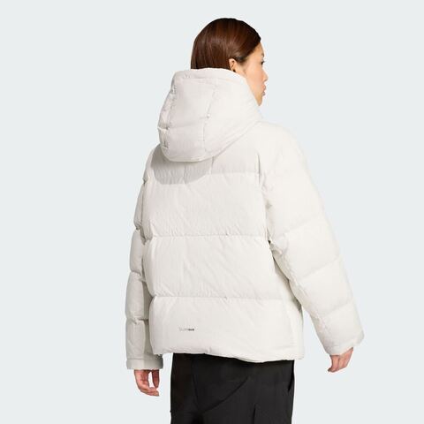 adidas阿迪达斯2025女子MT W CW GOOSE J厚羽绒服-短JV8724