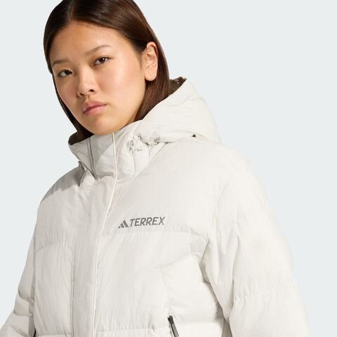 adidas阿迪达斯2025女子MT W CW GOOSE J厚羽绒服-短JV8724