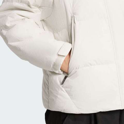 adidas阿迪达斯2025女子MT W CW GOOSE J厚羽绒服-短JV8724