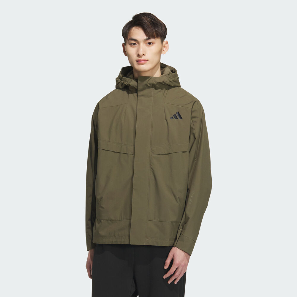 adidas阿迪达斯2025男子TH WARM JKT梭织连帽外套KB7625