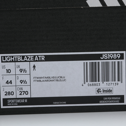 adidas阿迪达斯2025男子LIGHTBLAZE ATRSPW FTW-跑步JS1989