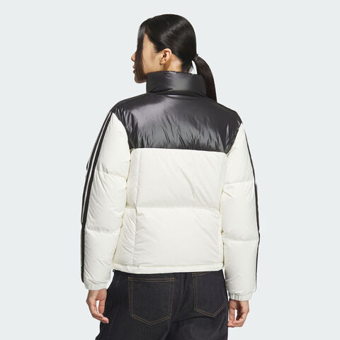 adidas阿迪达斯2025女子W 3S PUFF D J厚羽绒服-短KC2482