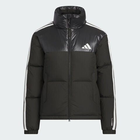 adidas阿迪达斯2025女子W 3S PUFF D J厚羽绒服-长KC5894