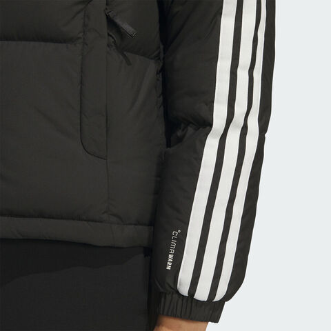 adidas阿迪达斯2025女子W 3S PUFF D J厚羽绒服-长KC5894