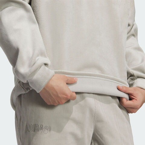 adidas阿迪达斯2025男子GFX HALF ZIP针织无帽卫衣KR0222