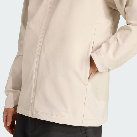 adidas阿迪达斯2025男子MT WP SFTS JKT梭织连帽外套KC8492