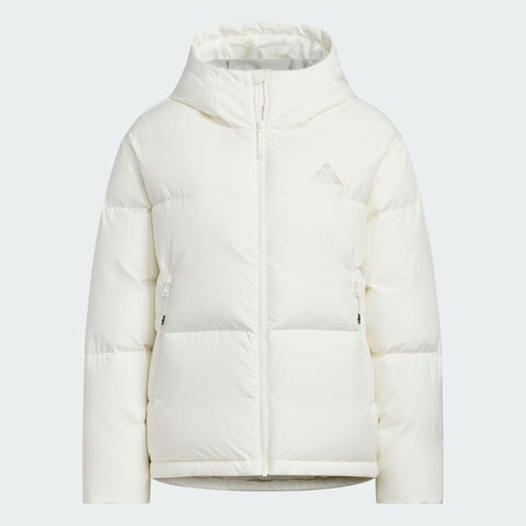 adidas阿迪达斯2025女子W PUFF DOWN JKT厚羽绒服-短KC5947