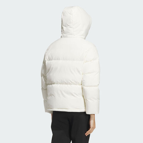 adidas阿迪达斯2025女子W PUFF DOWN JKT厚羽绒服-短KC5947