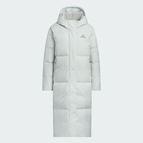 adidas阿迪达斯2025女子W PUFF L DOWN厚羽绒服-长KC5949