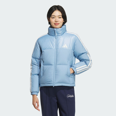 adidas阿迪达斯2025女子W 3S PUFF D J厚羽绒服-短KC2481