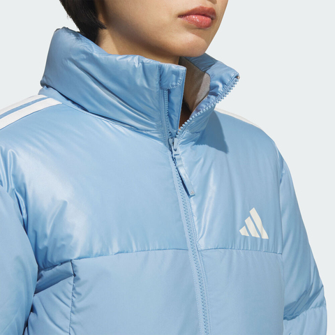 adidas阿迪达斯2025女子W 3S PUFF D J厚羽绒服-短KC2481