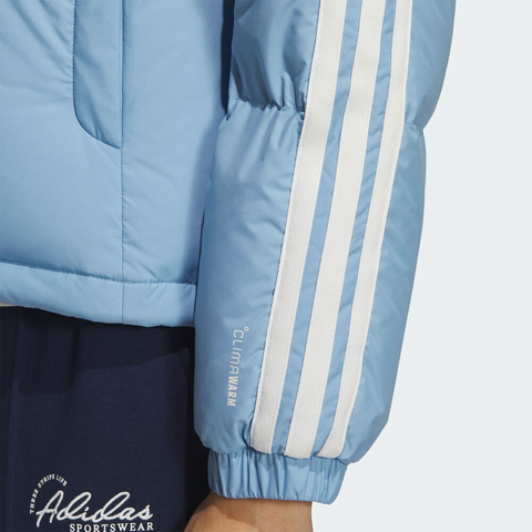 adidas阿迪达斯2025女子W 3S PUFF D J厚羽绒服-短KC2481