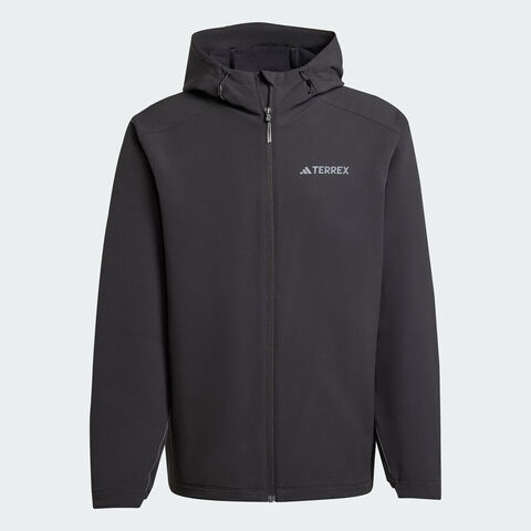 adidas阿迪达斯2025男子MT WP SFTS JKT梭织连帽外套JV6233