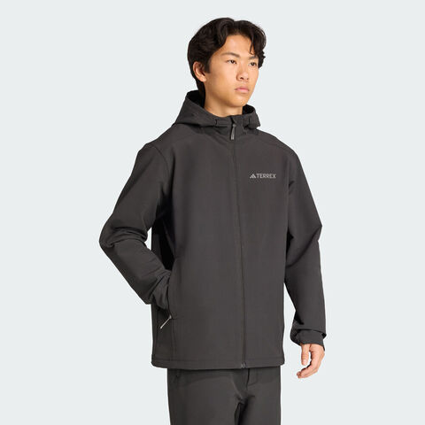 adidas阿迪达斯2025男子MT WP SFTS JKT梭织连帽外套JV6233