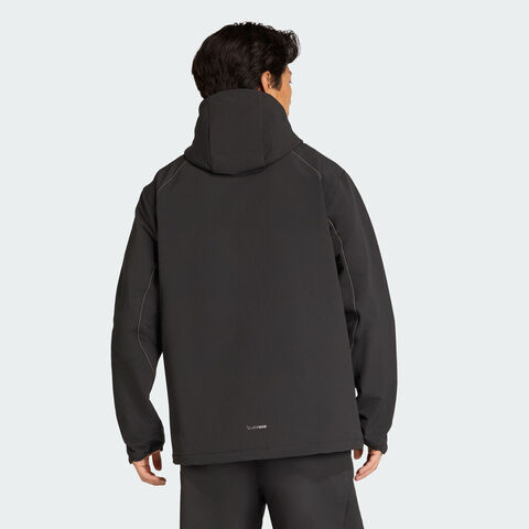 adidas阿迪达斯2025男子MT WP SFTS JKT梭织连帽外套JV6233