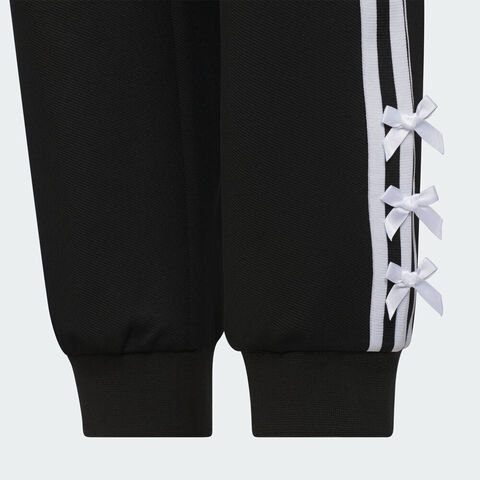 adidas阿迪达斯2025女大童JG BOW KN PNT针织长裤HY2195