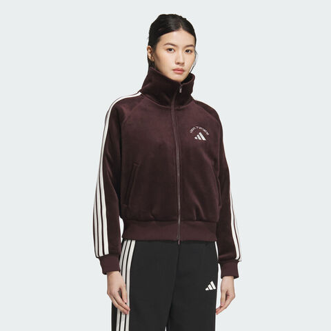 adidas阿迪达斯2025女子MS WARM JKT针织无帽外套KC0035