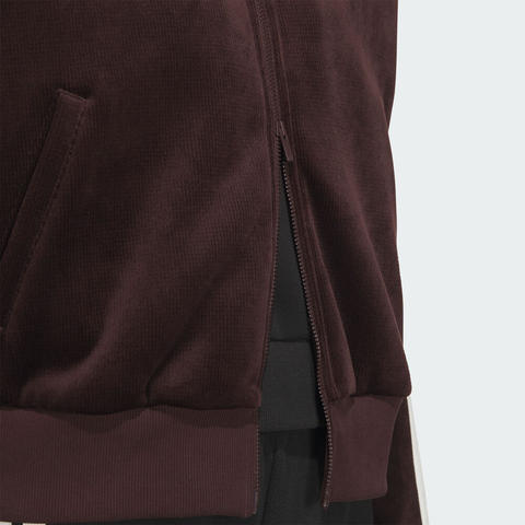 adidas阿迪达斯2025女子MS WARM JKT针织无帽外套KC0035