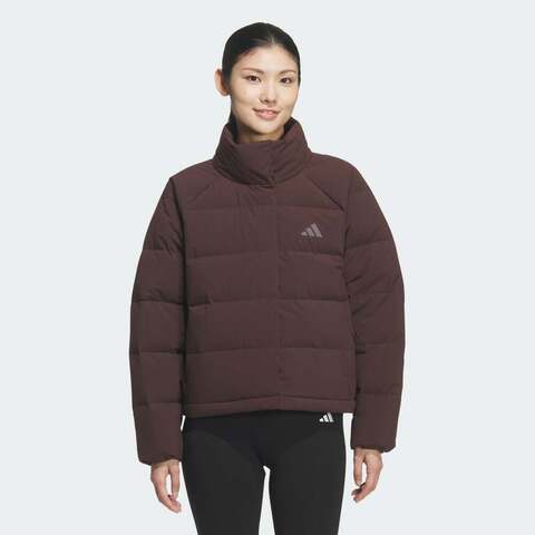 adidas阿迪达斯2025女子W HELIONIC RLX厚羽绒服-短KQ5530