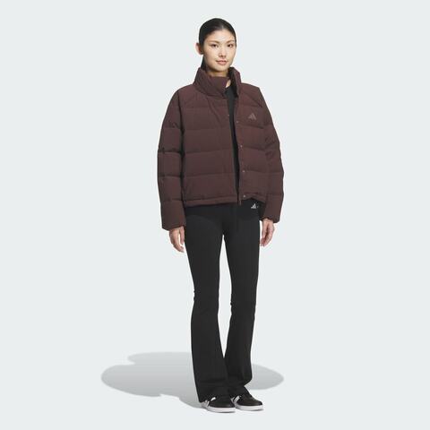 adidas阿迪达斯2025女子W HELIONIC RLX厚羽绒服-短KQ5530