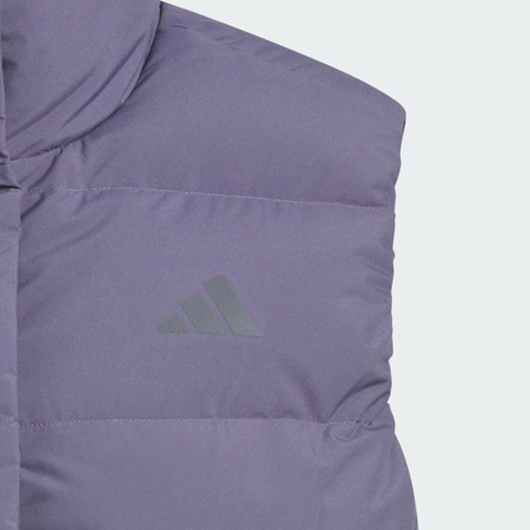 adidas阿迪达斯2025女子W HELIONIC VEST羽绒背心KQ5534