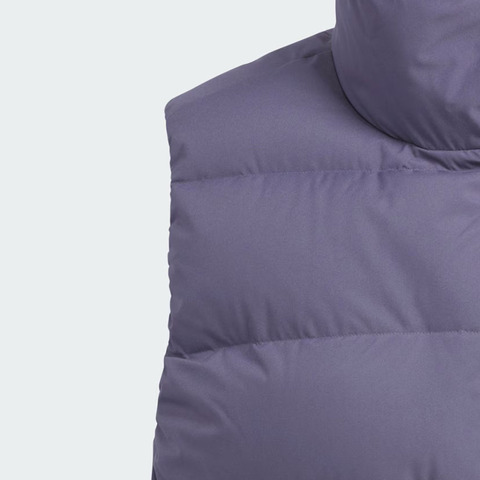 adidas阿迪达斯2025女子W HELIONIC VEST羽绒背心KQ5534