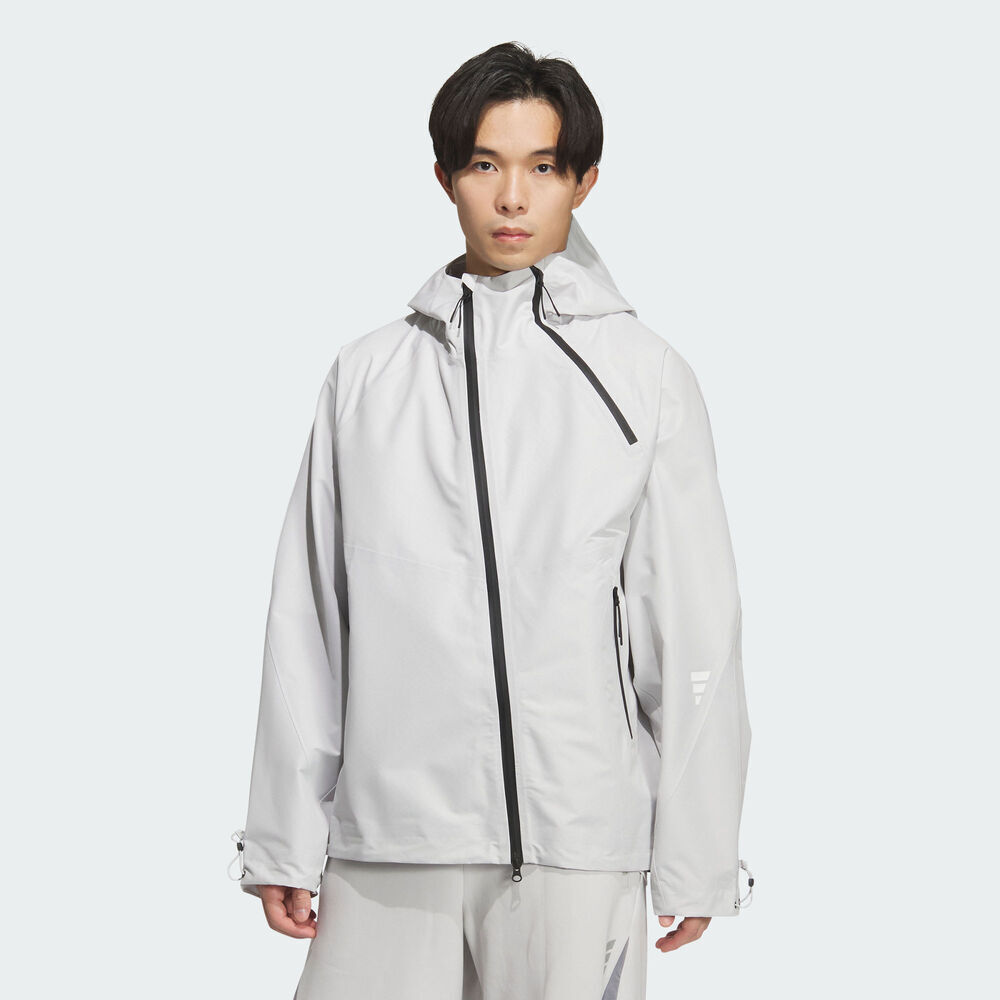 adidas阿迪达斯2025男子FUSTL M WV JKT4梭织无帽外套KG9410