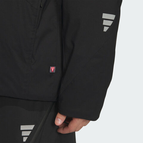 adidas阿迪达斯2025男子FUSTL M PD JKT1薄棉服KC2567