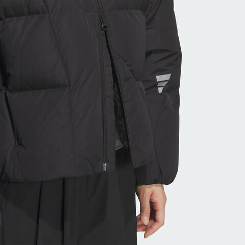 adidas阿迪达斯2025女子FUSTL W DJK1厚羽绒服-短KH1472