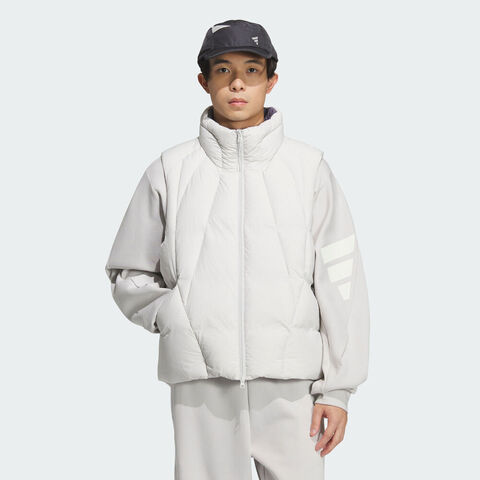 adidas阿迪达斯2025男子FUSTL M DWN VES羽绒背心KH1480