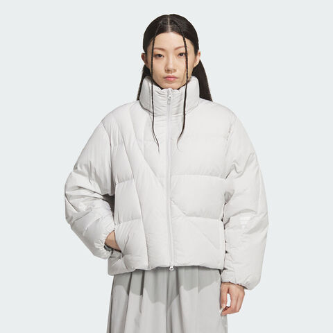 adidas阿迪达斯2025女子FUSTL W DJK1厚羽绒服-短KH1470