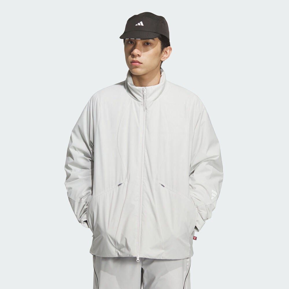 adidas阿迪达斯2025男子FUSTL M PD JKT1薄棉服KC2569