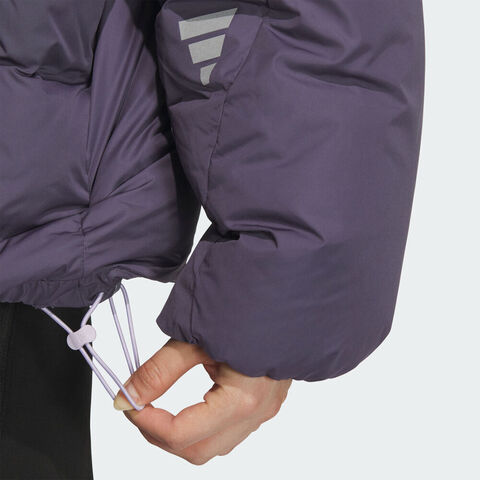 adidas阿迪达斯2025女子FUSTL W DJK1厚羽绒服-短KH1471