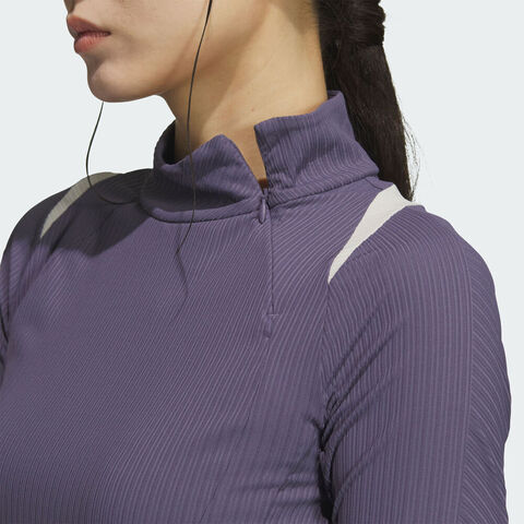 adidas阿迪达斯2025女子FOS W LS TEE针织无领长TKS0062