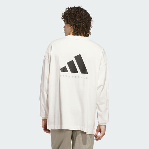 adidas阿迪达斯2025中性ADI BB LS TEE针织无领长TJX5579