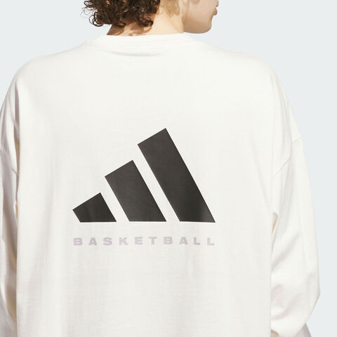 adidas阿迪达斯2025中性ADI BB LS TEE针织无领长TJX5579