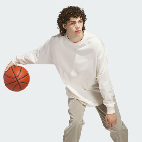 adidas阿迪达斯2025中性ADI BB LS TEE针织无领长TJX5579