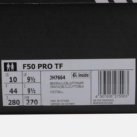 adidas阿迪达斯2025中性F50 PRO TF足球常规JH7664