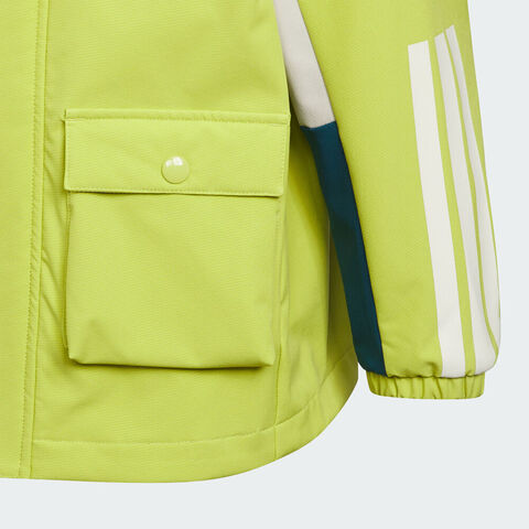 adidas阿迪达斯2025男小童LK WV JKT梭织连帽外套KS3082