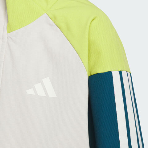 adidas阿迪达斯2025男大童JK WV JKT梭织连帽外套KS0650