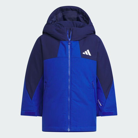 adidas阿迪达斯2025男小童LK DOWN PARKA厚羽绒服-短KC5414